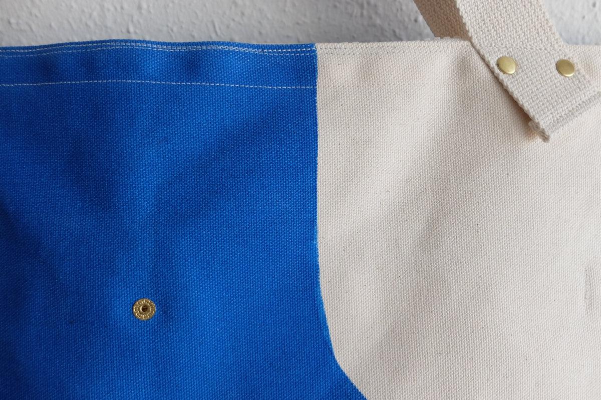 帆布のビッグトート｜Cotomono 素 su トート｜roller drawing AO