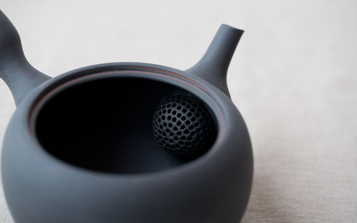 急須 白練 焼締め