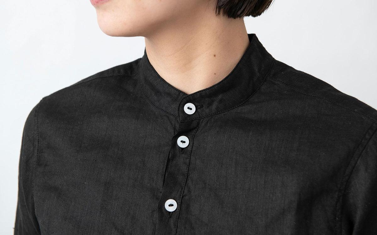 MITTAN / 大麻シャツ 藍（濃）SH-132DC / unisex