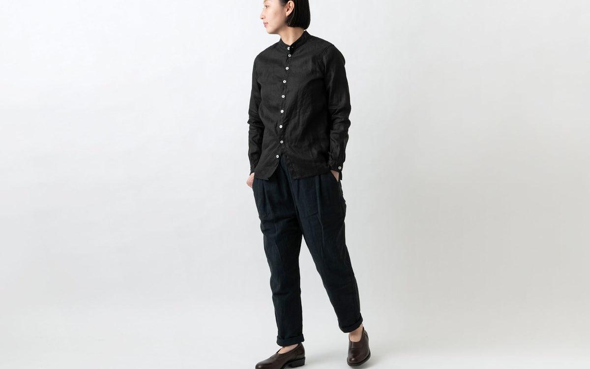 MITTAN / 大麻シャツ 藍 SH-132C / unisex