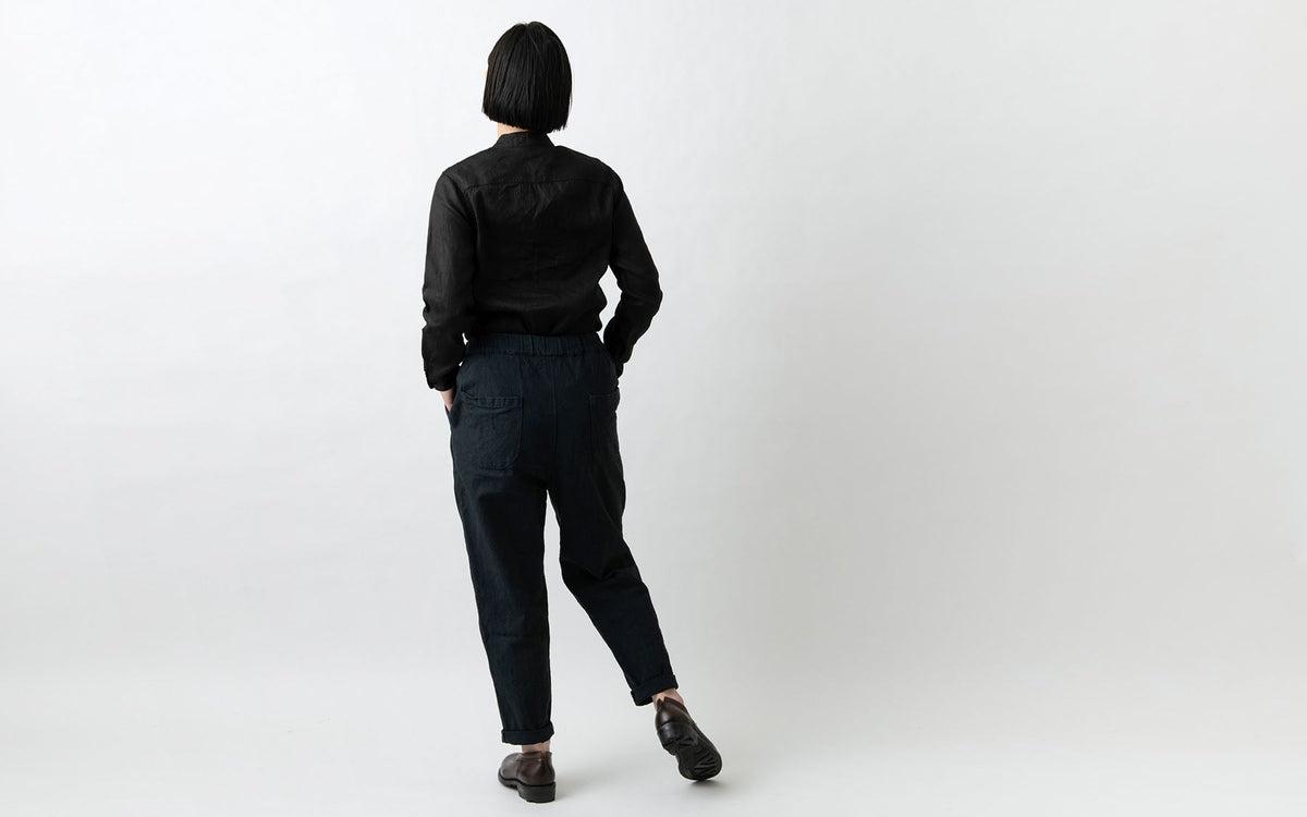 MITTAN / 大麻シャツ 藍（濃）SH-132DC / unisex