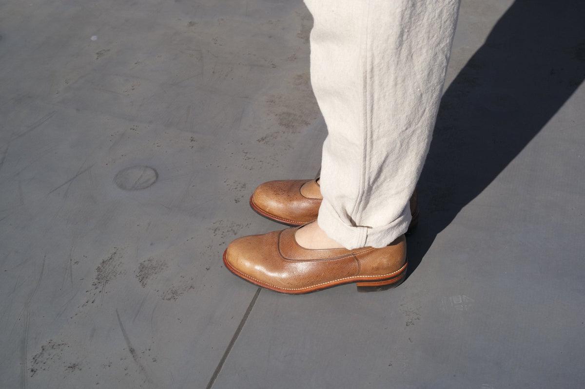 MITTAN / 亜麻苧麻ロングパンツ 生成 PT-91 / unisex