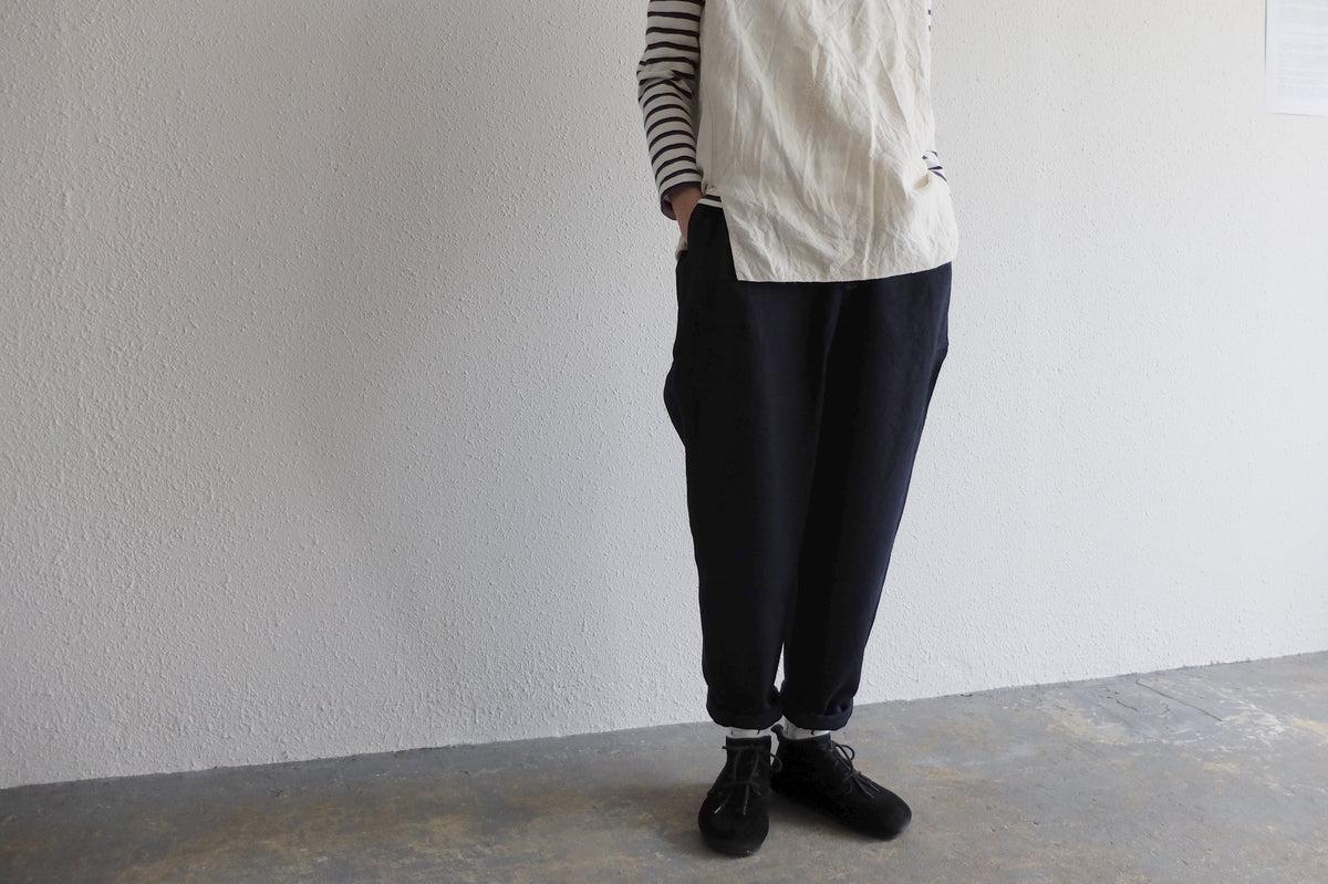 MITTAN / 亜麻苧麻ロングパンツ 生成 PT-91 / unisex