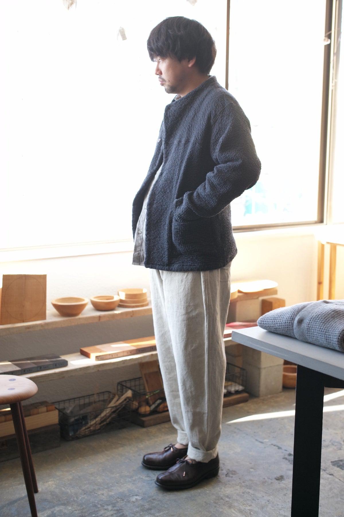 MITTAN / 亜麻苧麻ロングパンツ 生成 PT-91 / unisex