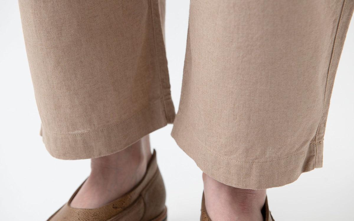 MITTAN / 竹パンツ 黒 PT-147 / unisex