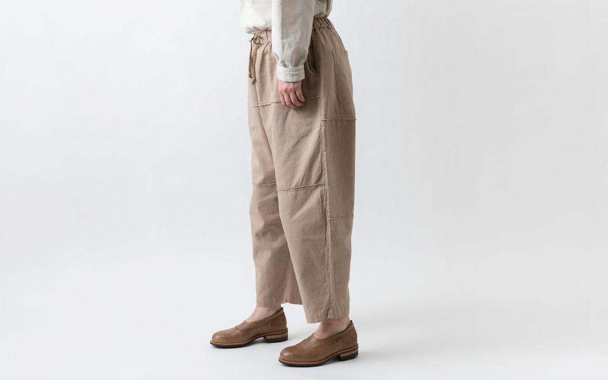 MITTAN / 竹パンツ 黒 PT-147 / unisex