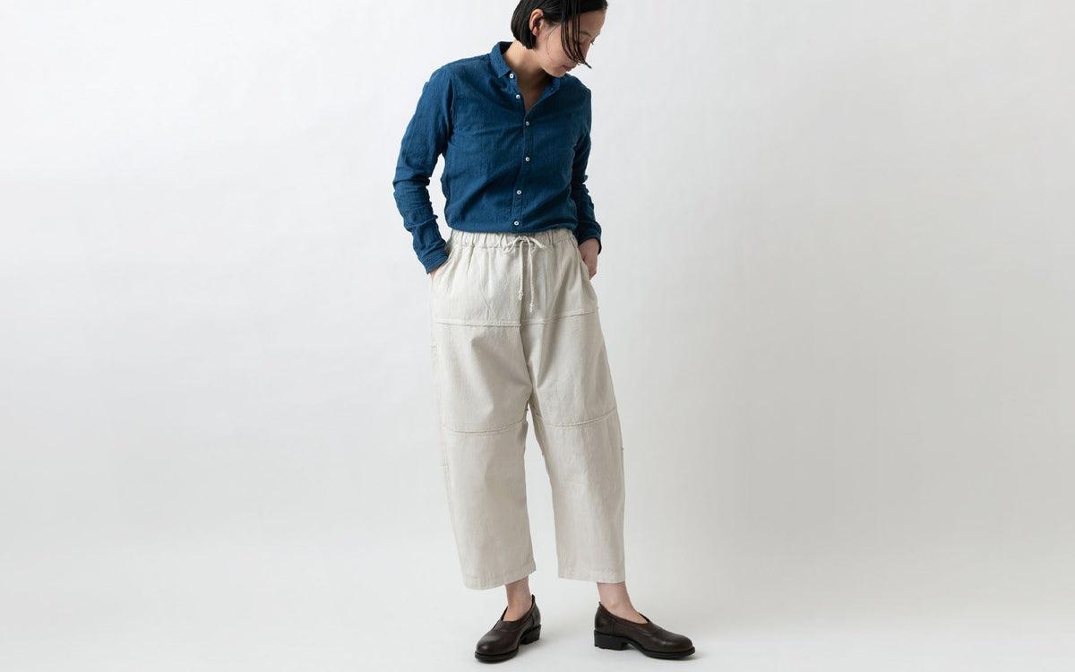 MITTAN / 竹パンツ 黒 PT-147 / unisex