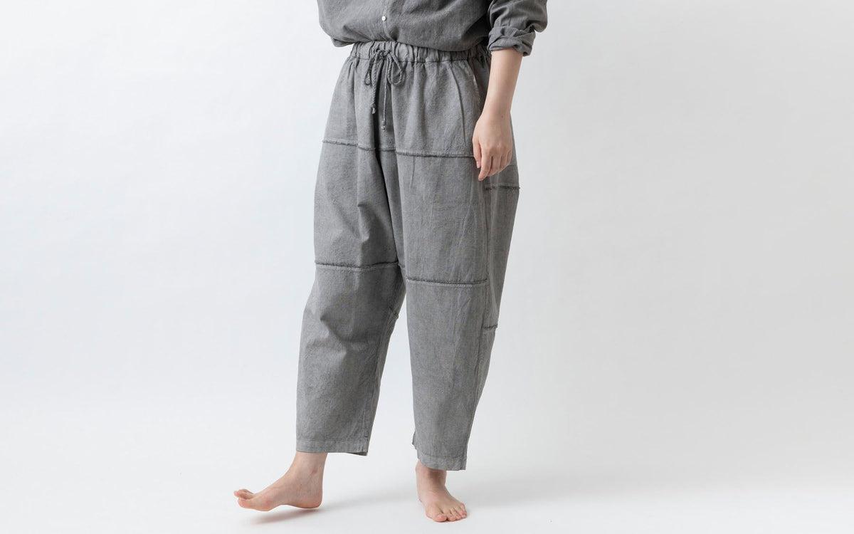 MITTAN / 竹パンツ 胡桃（濃） PT-147DC / unisex