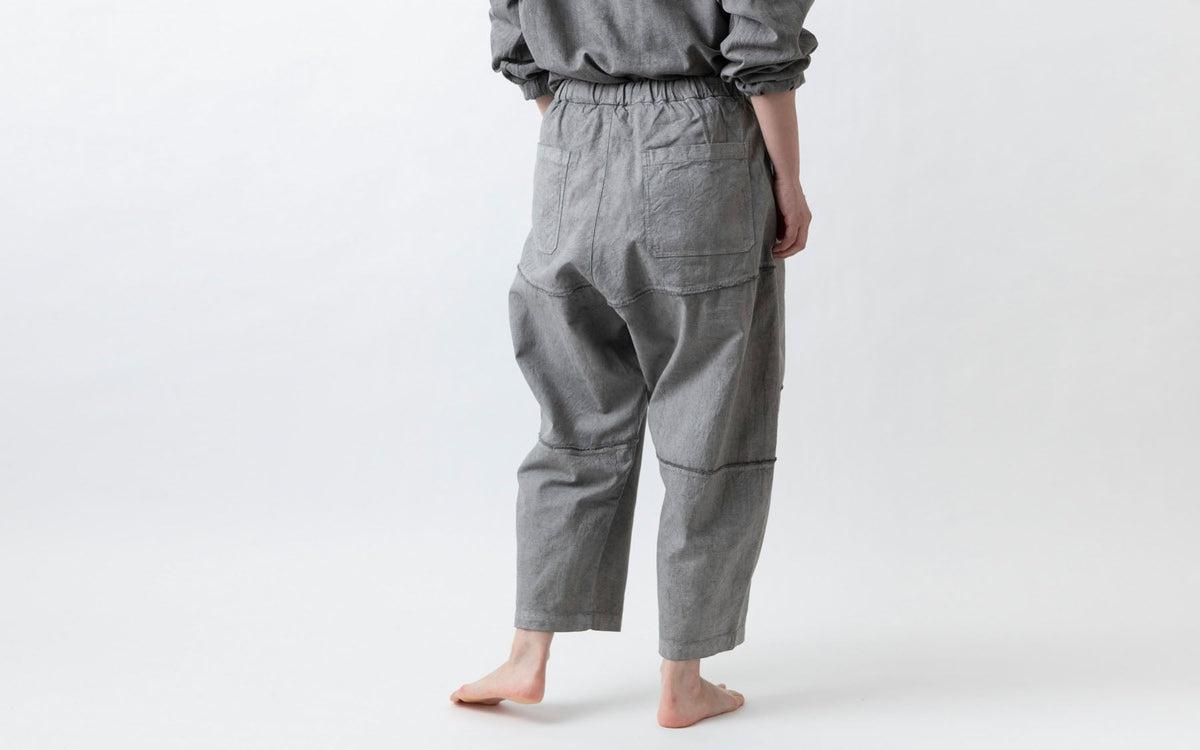 MITTAN / 竹パンツ 胡桃（濃） PT-147DC / unisex