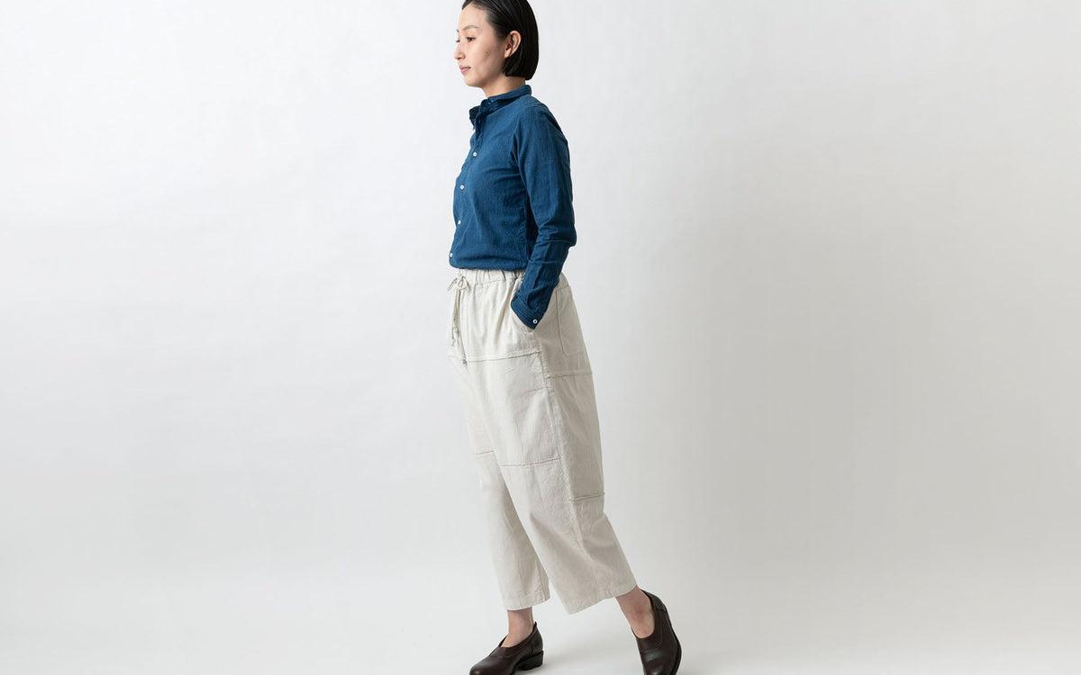 MITTAN / 竹パンツ 胡桃（濃） PT-147DC / unisex