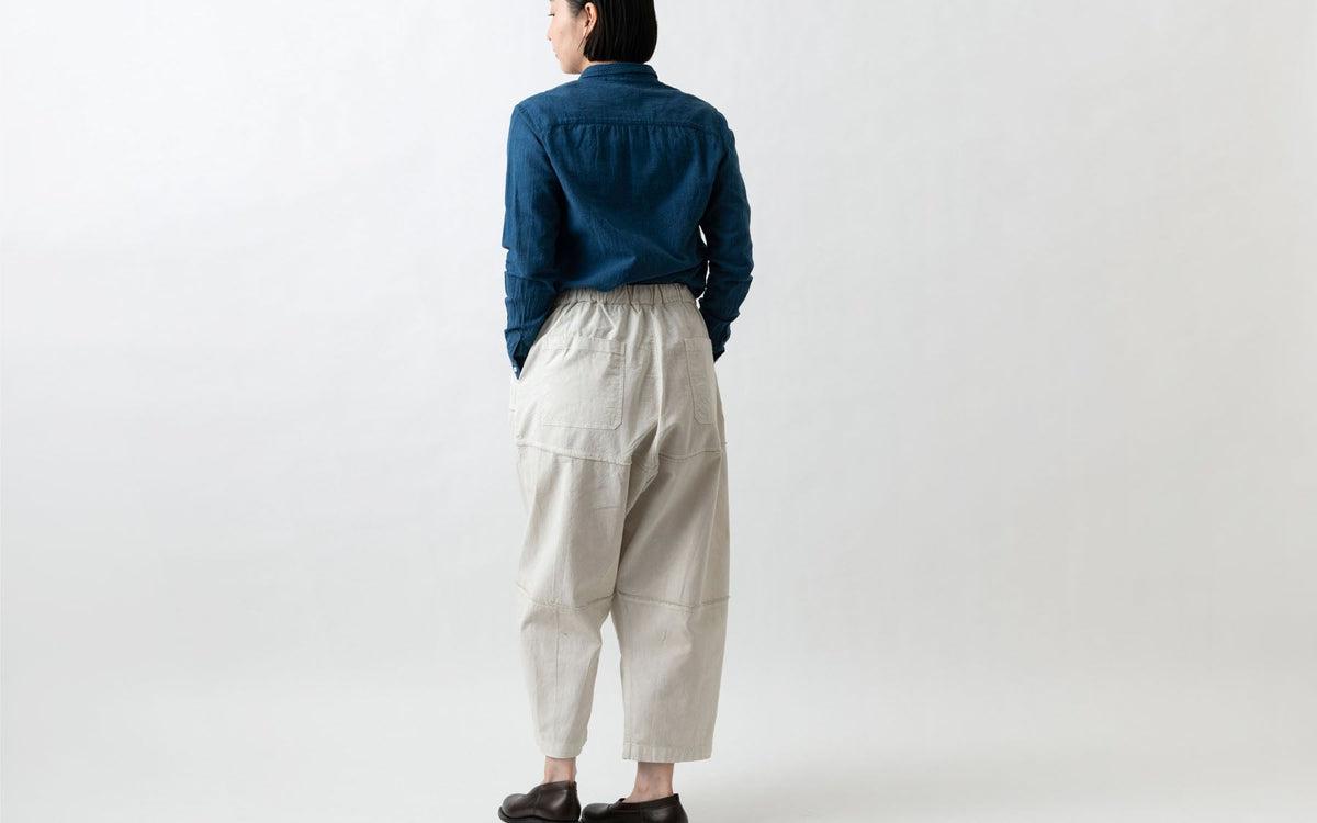 MITTAN / 竹パンツ 胡桃（濃） PT-147DC / unisex