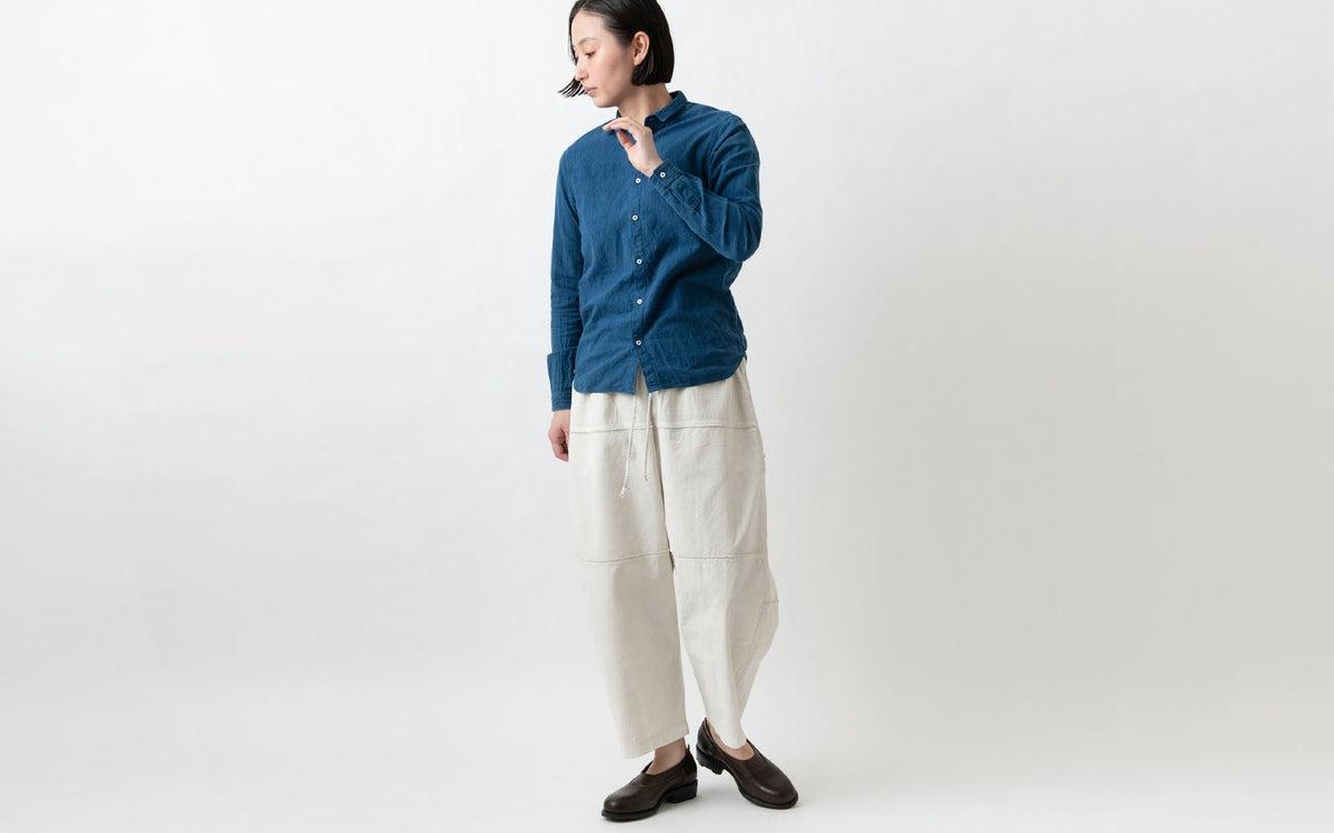 MITTAN / 竹パンツ 胡桃（濃） PT-147DC / unisex
