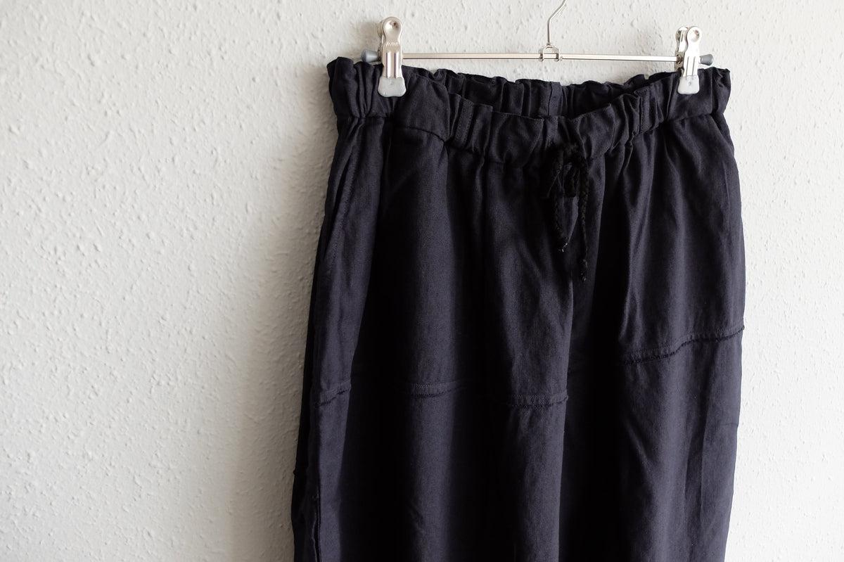 MITTAN / 竹パンツ 墨黒 PT-147 / unisex