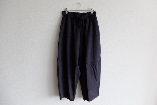 MITTAN / 竹パンツ 墨黒 PT-147 / unisex