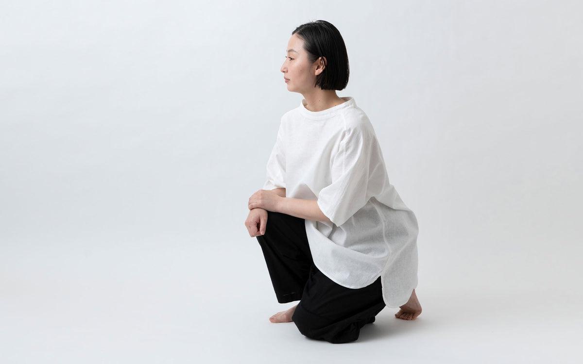 MITTAN / 竹プルオーバー 墨黒 SH-89 / unisex