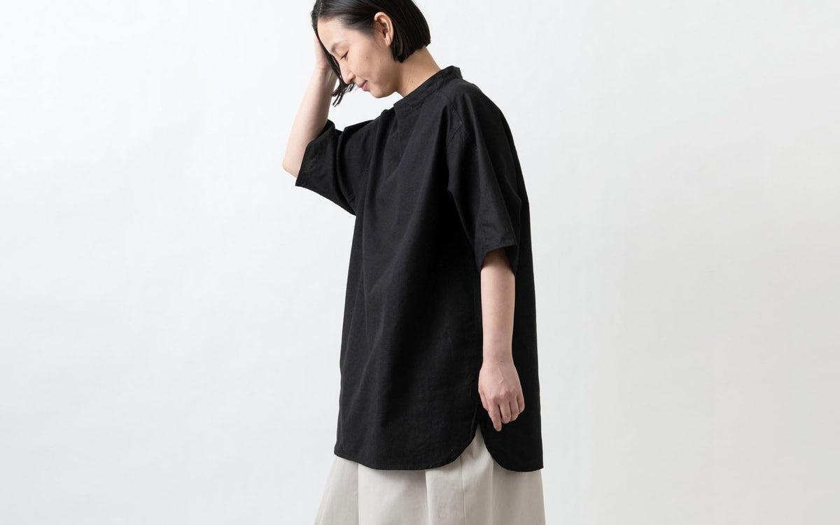 MITTAN / 竹プルオーバー 墨黒 SH-89 / unisex