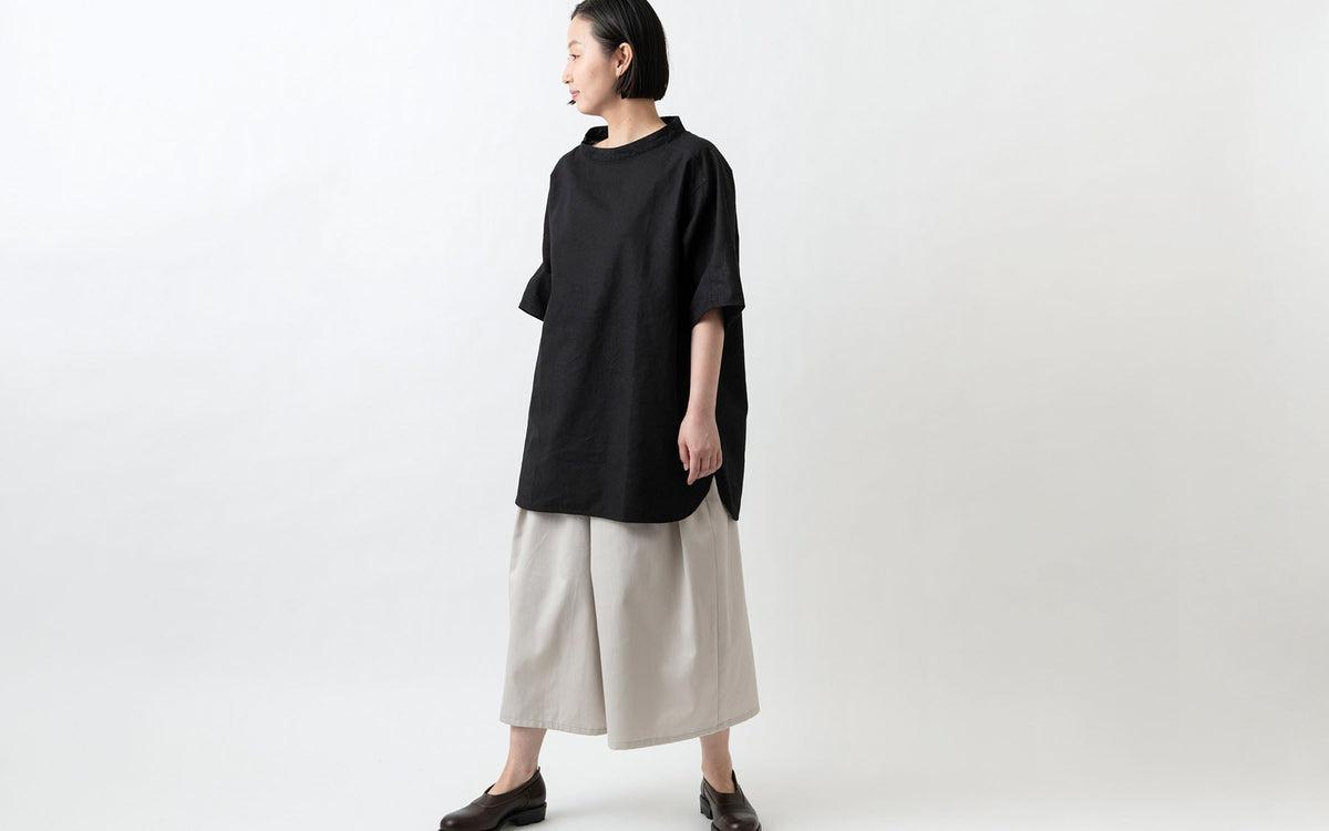 MITTAN / 竹プルオーバー 炭 SH-89 / unisex