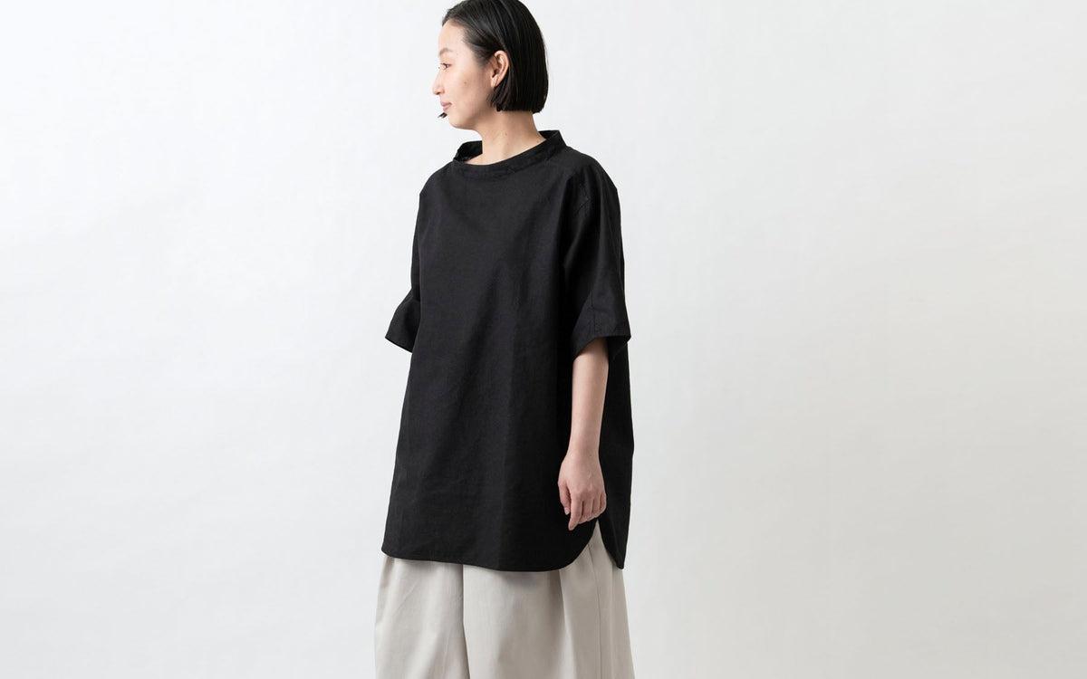 MITTAN / 竹プルオーバー 炭 SH-89 / unisex