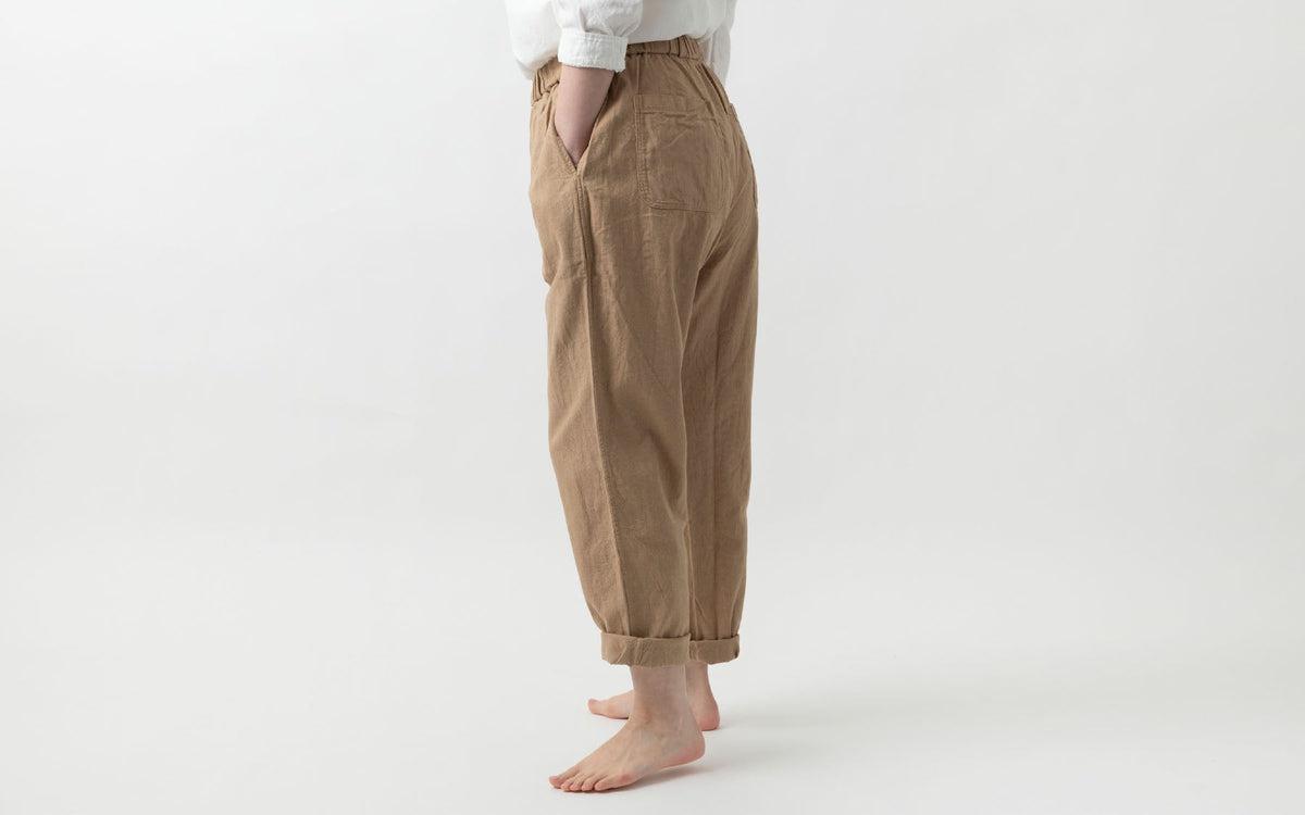 MITTAN / 竹ロングパンツ 松煙 PT-78B / unisex