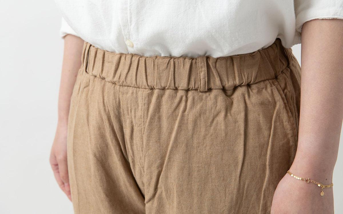 MITTAN / 竹ロングパンツ 松煙 PT-78B / unisex