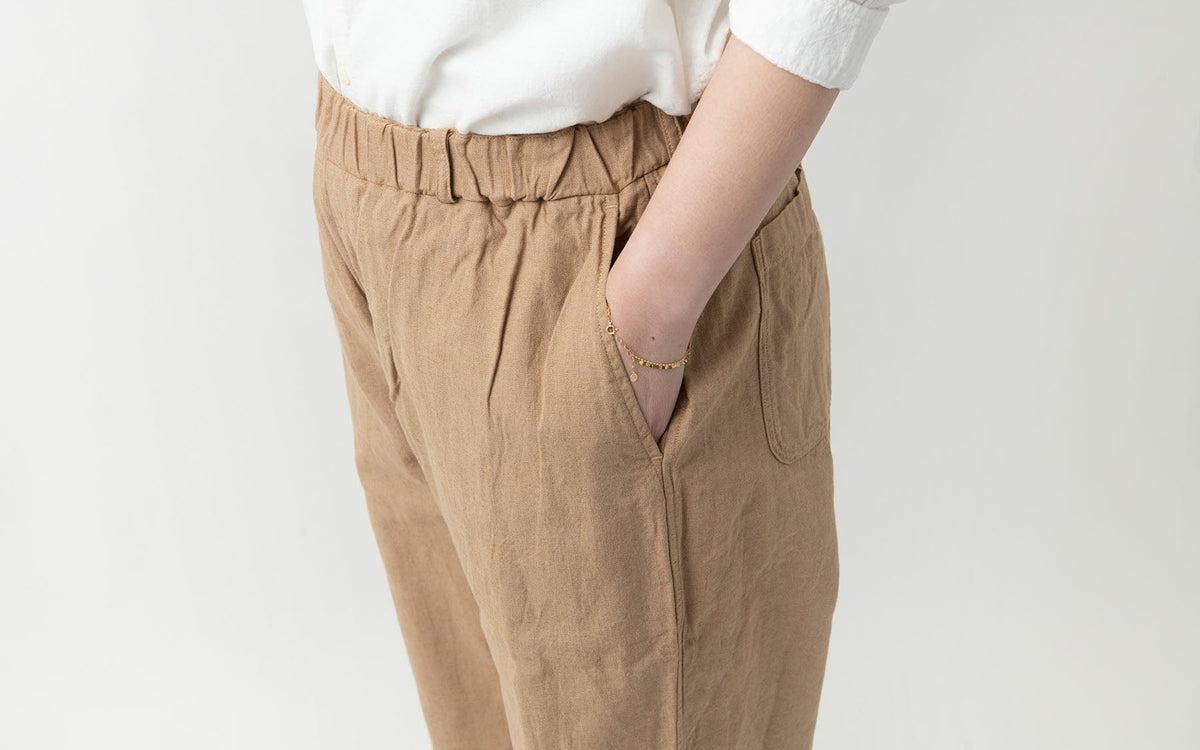 MITTAN / 竹ロングパンツ 松煙 PT-78B / unisex