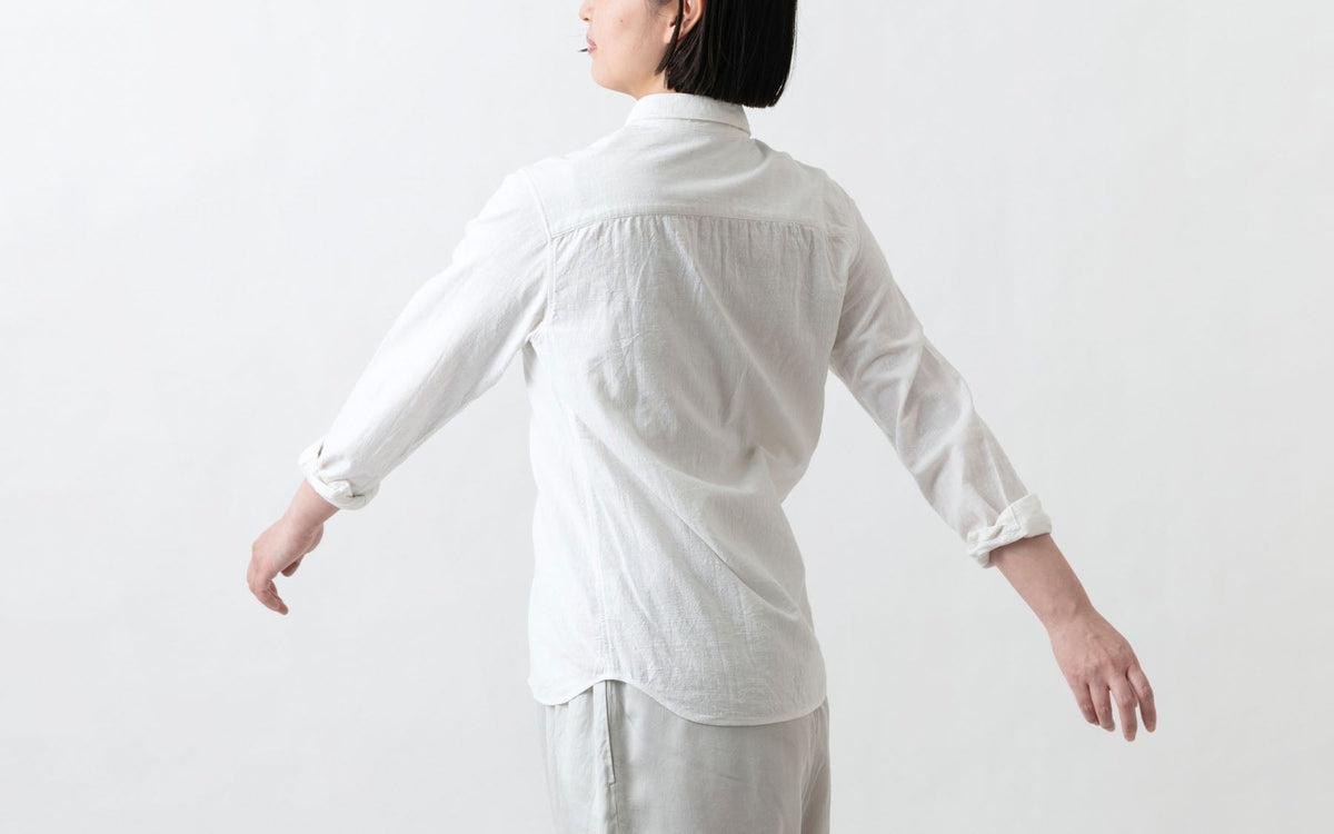 MITTAN / カディシャツ ベンガラ山吹 SH-81B / unisex