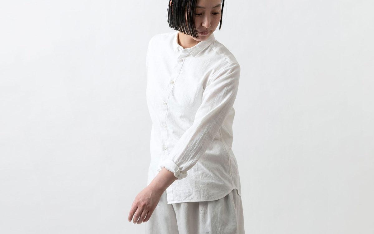 MITTAN / カディシャツ ベンガラ山吹 SH-81B / unisex