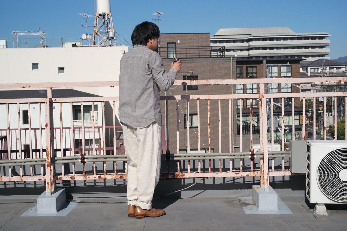 MITTAN / カディシャツ（補強）松煙 SH-81BH / unisex