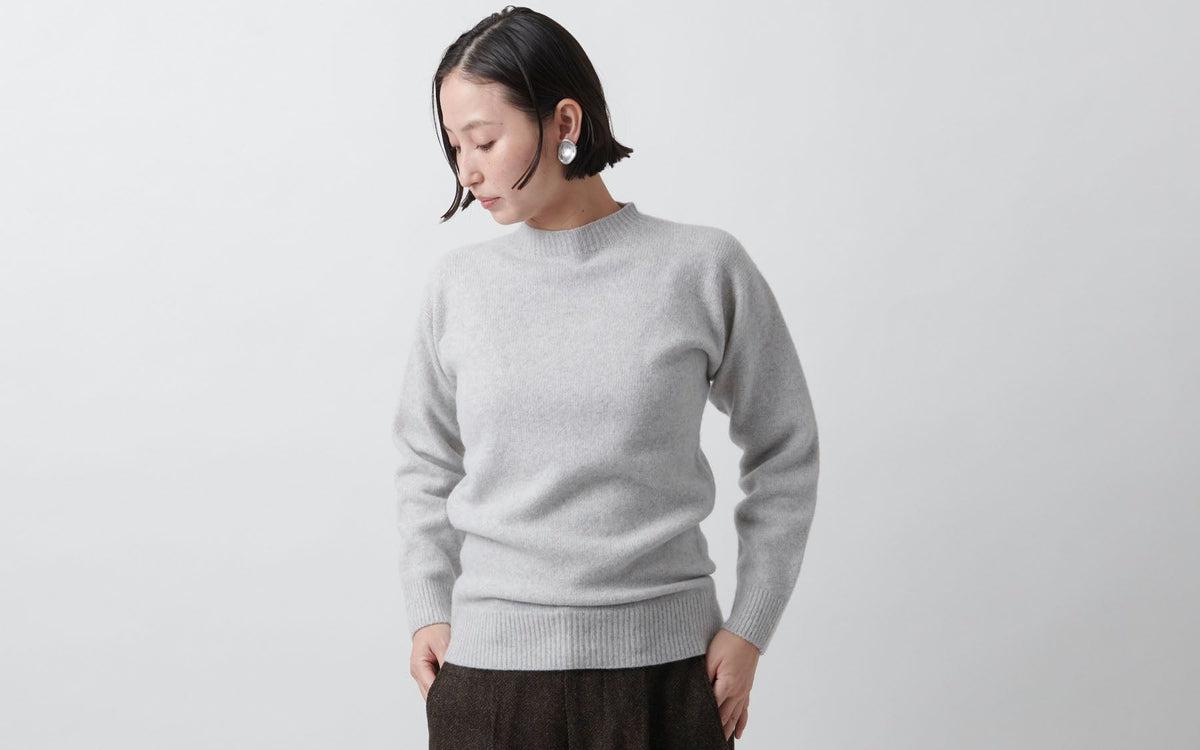 MITTAN / ウルグアイウールセーター 瓶覗 KN-20 / unisex