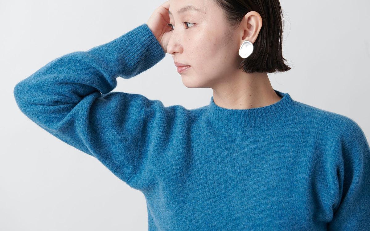 MITTAN / ウルグアイウールセーター 瓶覗 KN-20 / unisex