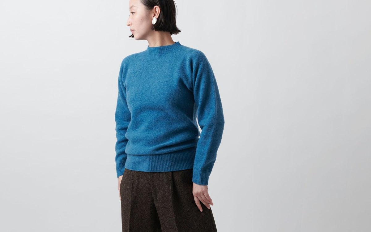 MITTAN / ウルグアイウールセーター 瓶覗 KN-20 / unisex