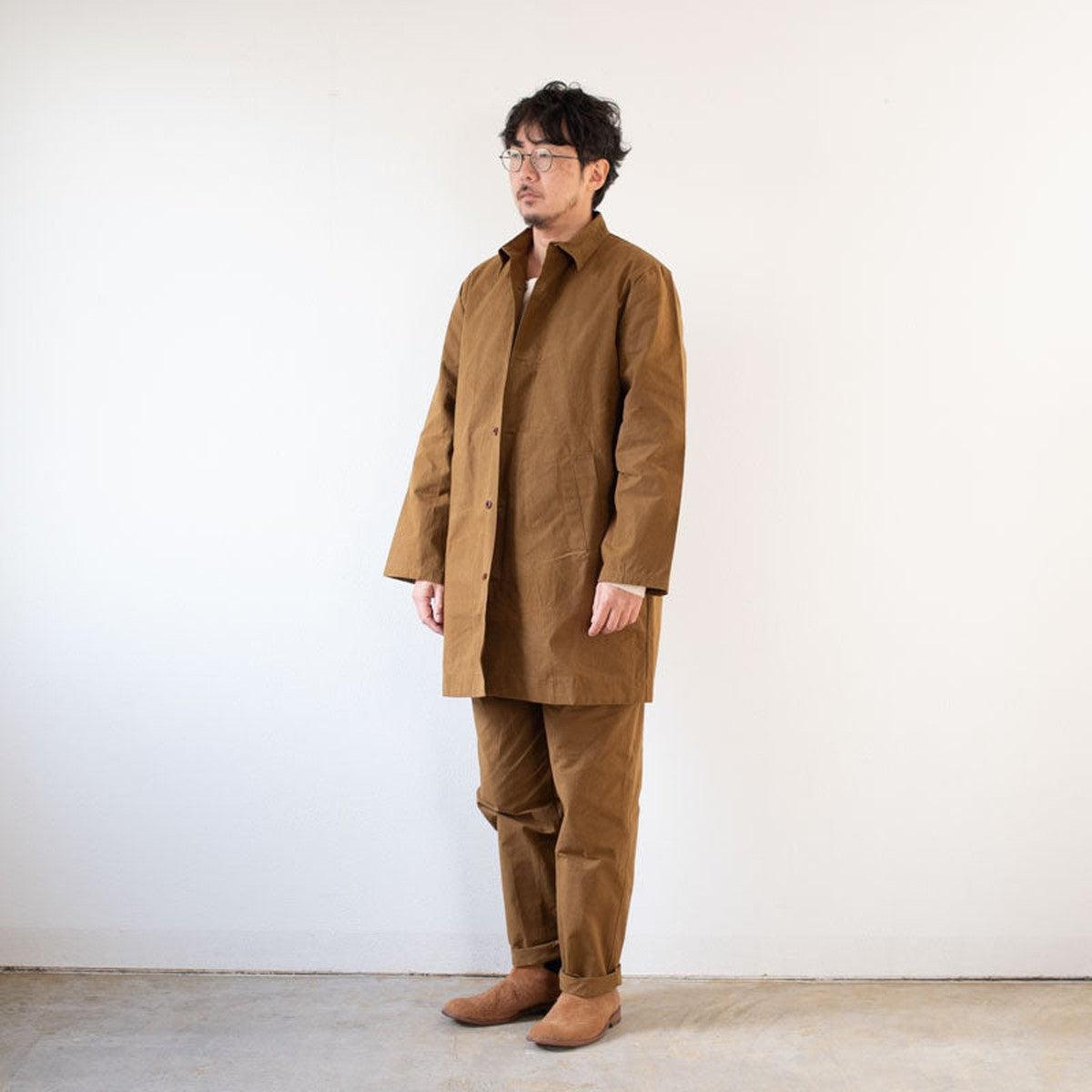 バフクロス ミドルジャケット カーキブラウン｜unisex 2 size