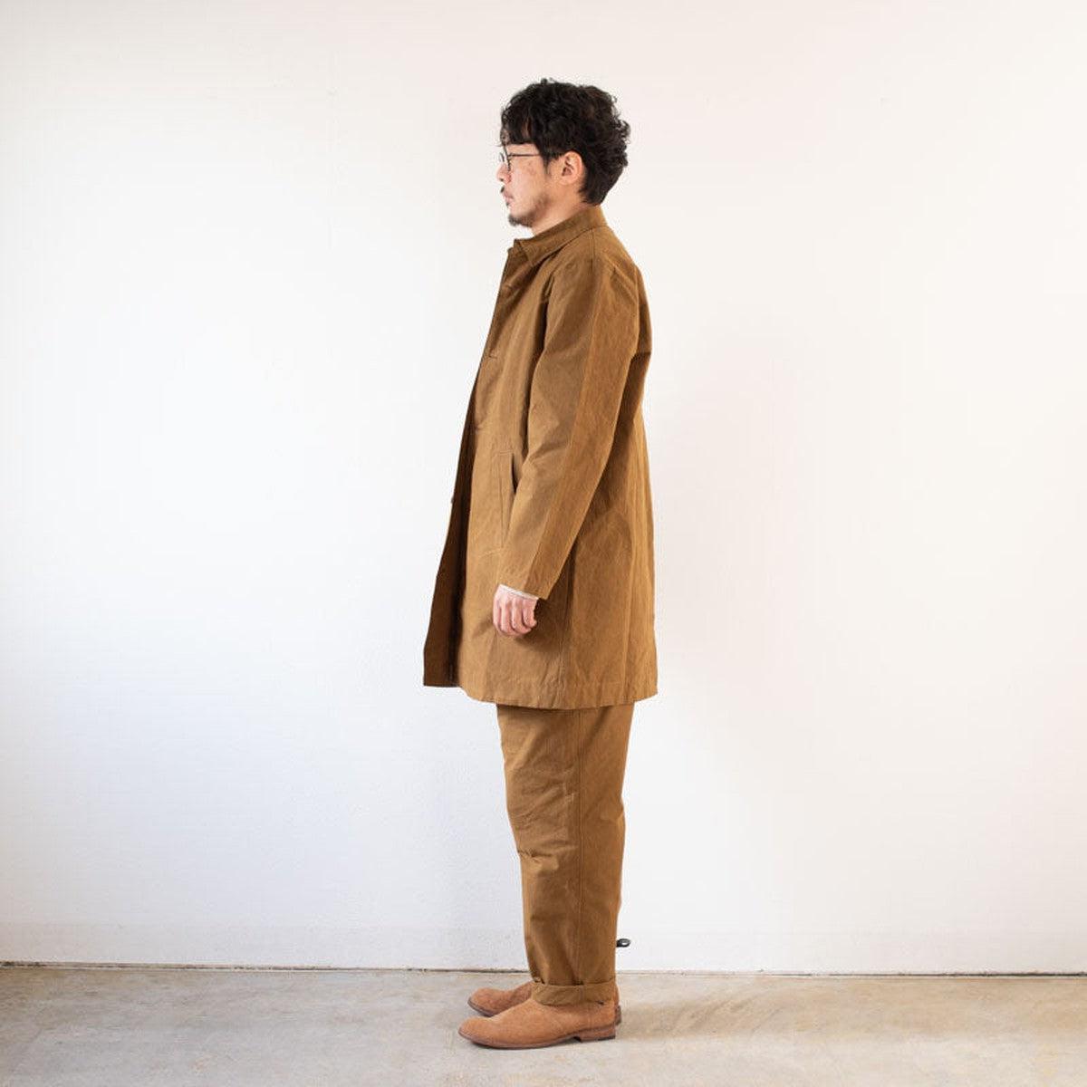 バフクロス ミドルジャケット カーキブラウン｜unisex 2 size