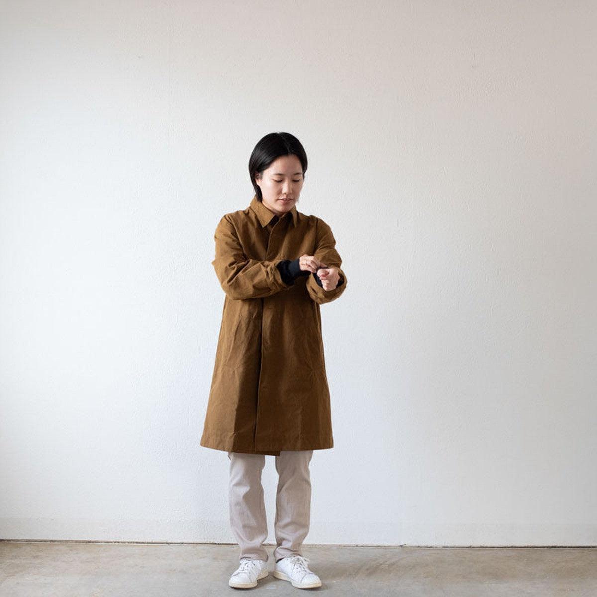 バフクロス ミドルジャケット カーキブラウン｜unisex 2 size