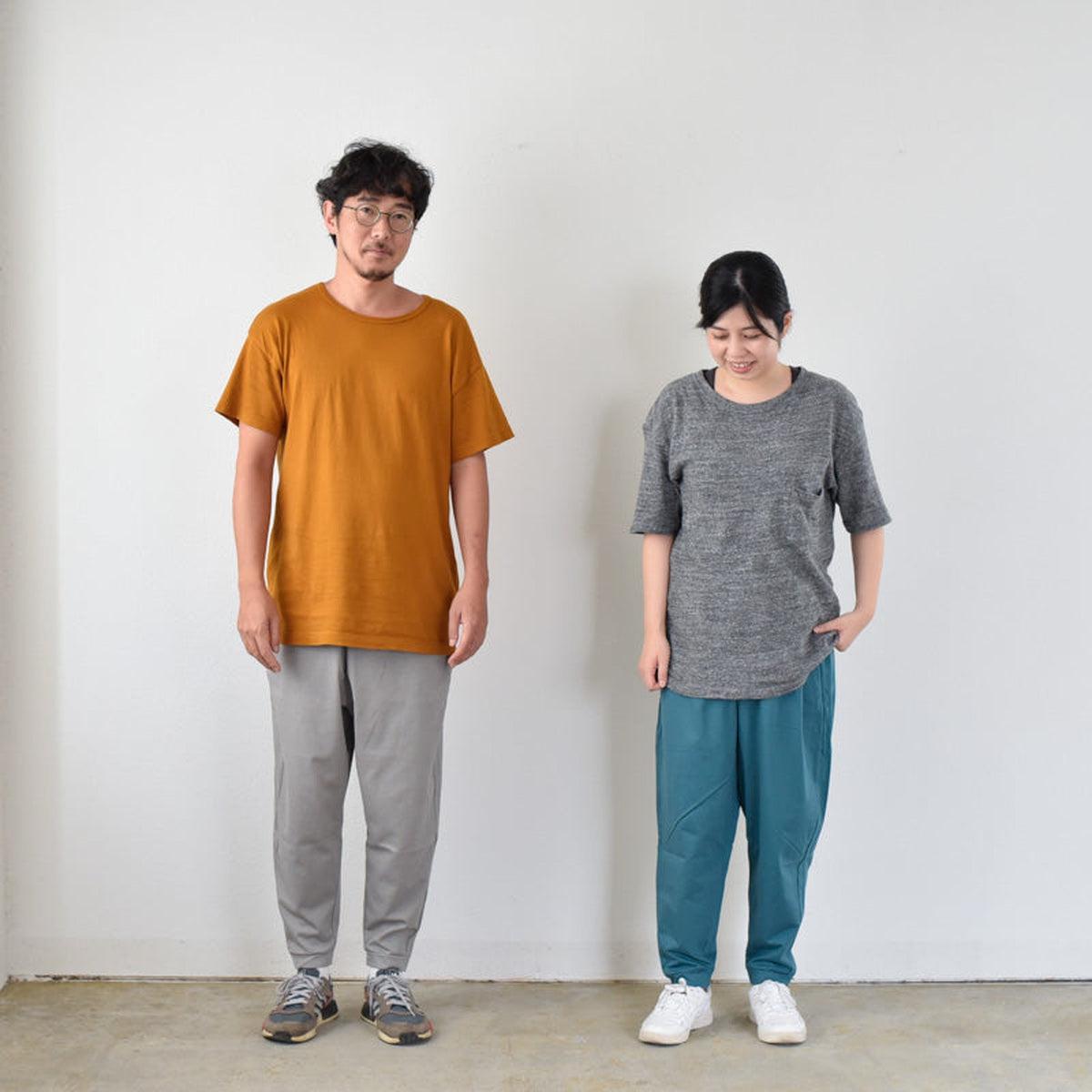 yohaku ドバイパンツ｜つやさら天竺 ブラウン｜unisex freesize