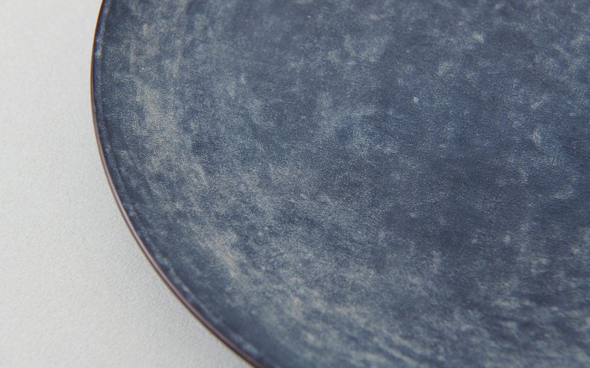 一閑張木皿 栓 23.5cm