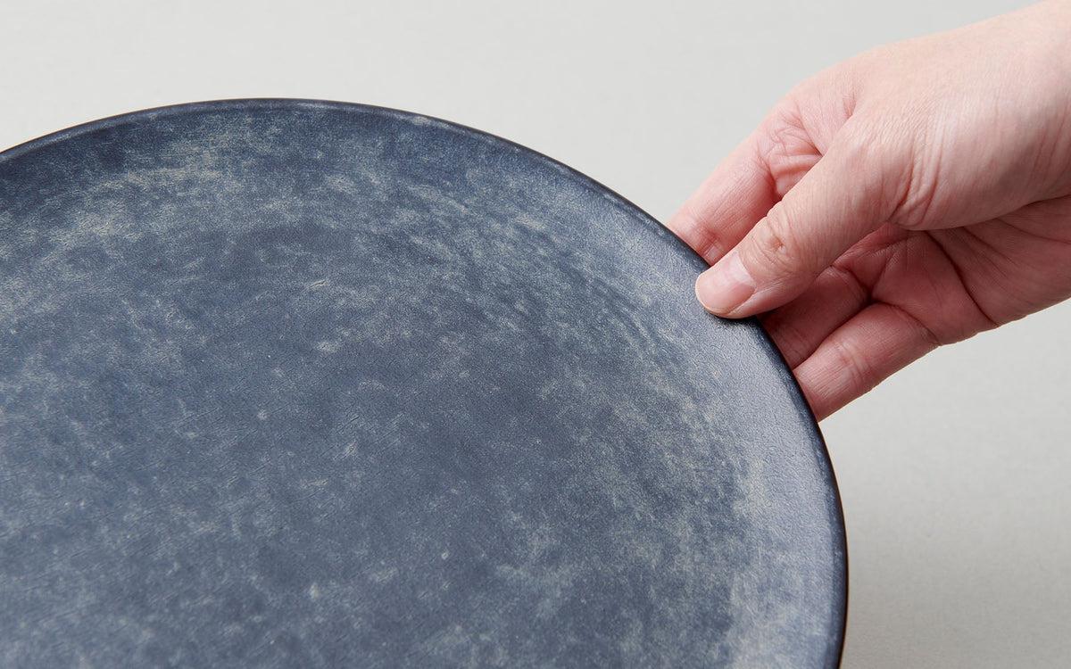 一閑張木皿 栓 23.5cm