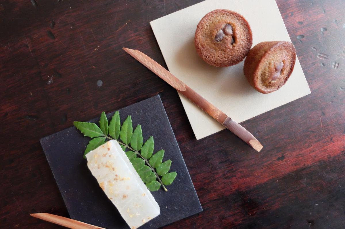 一閑張 杉 角小皿 ＜白・黒＞