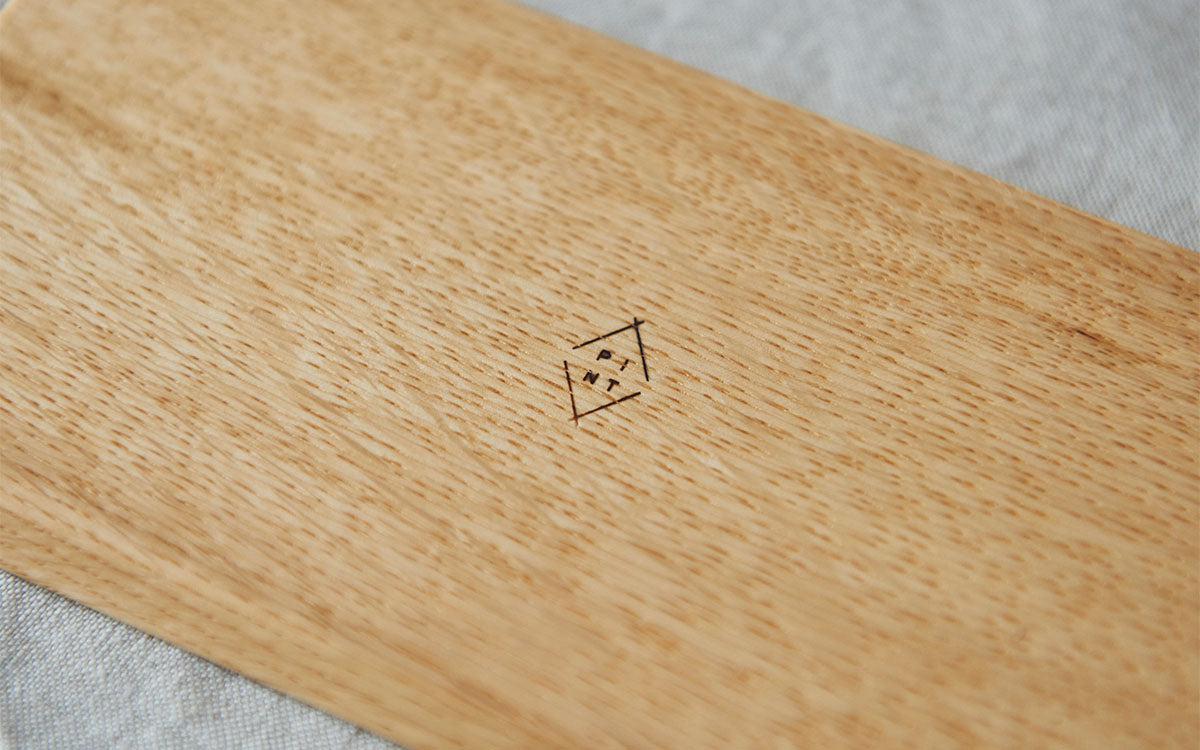 楢の木のプレート（小）