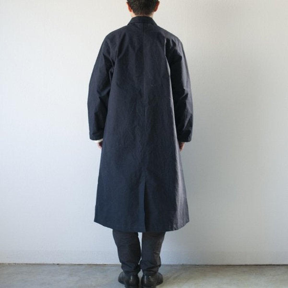 バフクロス ロングジャケット カーキブラウン｜unisex 2 size