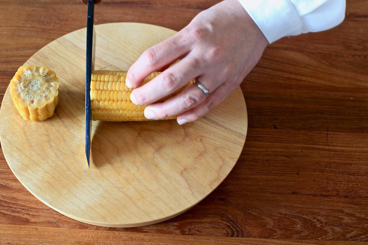 チェリーのカッティングボード 丸