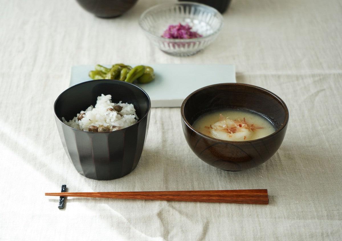 竹箸 燻し煤竹 拭き漆 ＜22.5cm・24cm＞