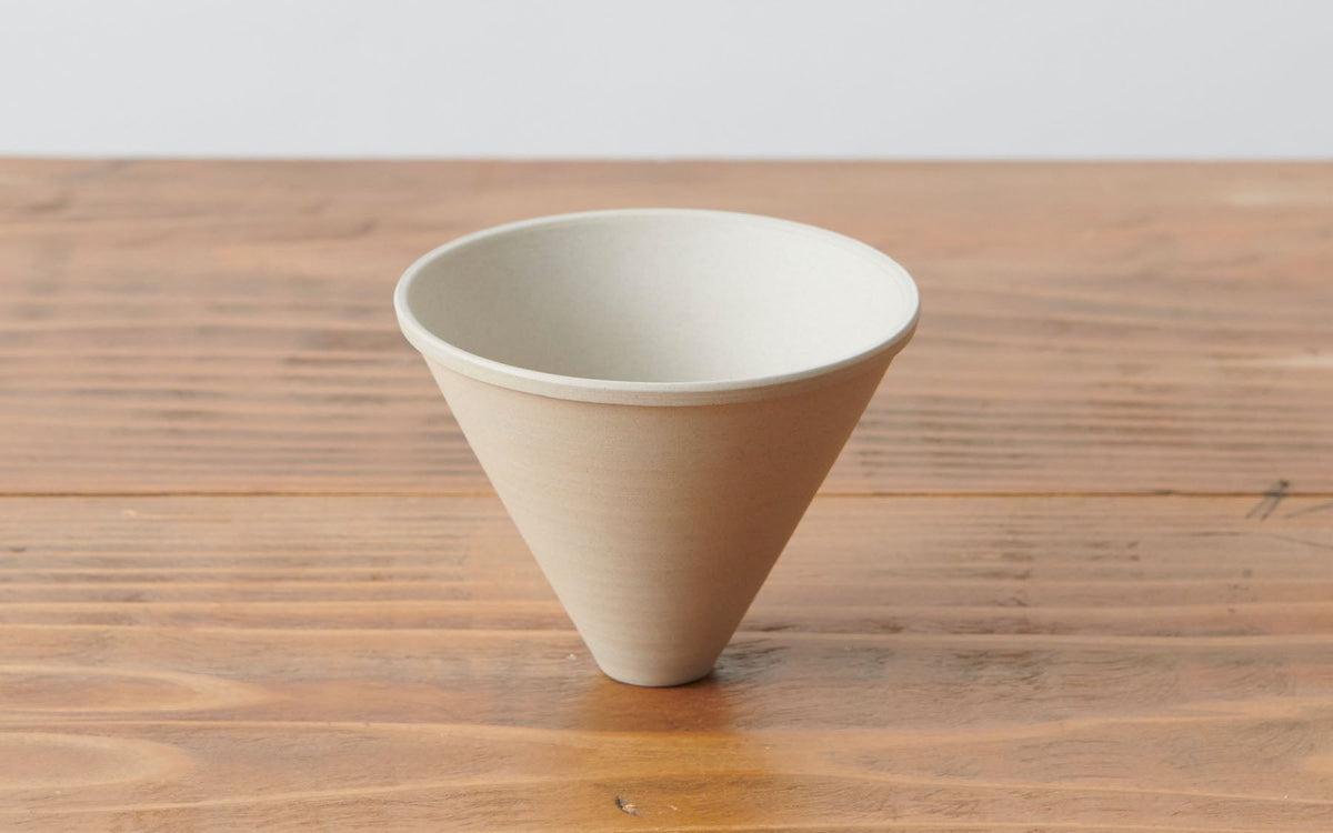 コーヒードリッパー 白練 焼締め