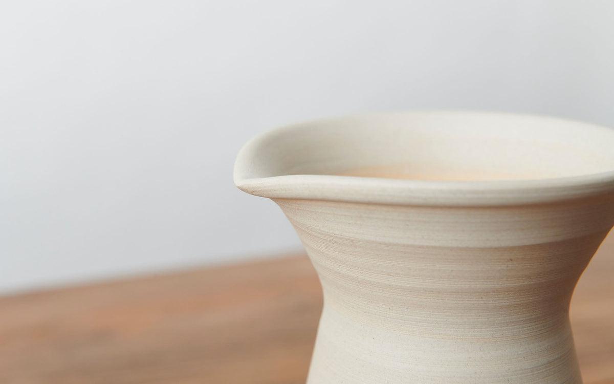 コーヒーサーバー 白練 焼締め