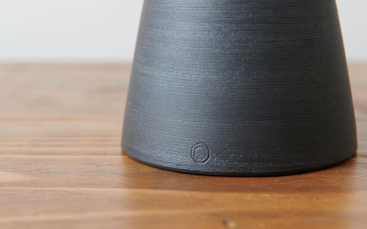 コーヒーサーバー 黒練 焼締め