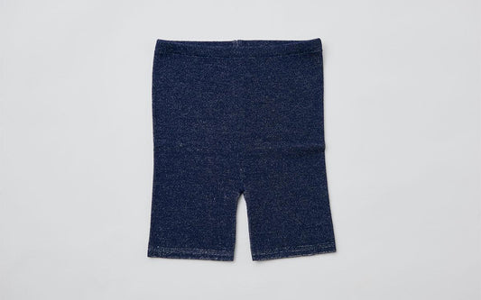 リネンウール腹巻きパンツ｜Dネイビー