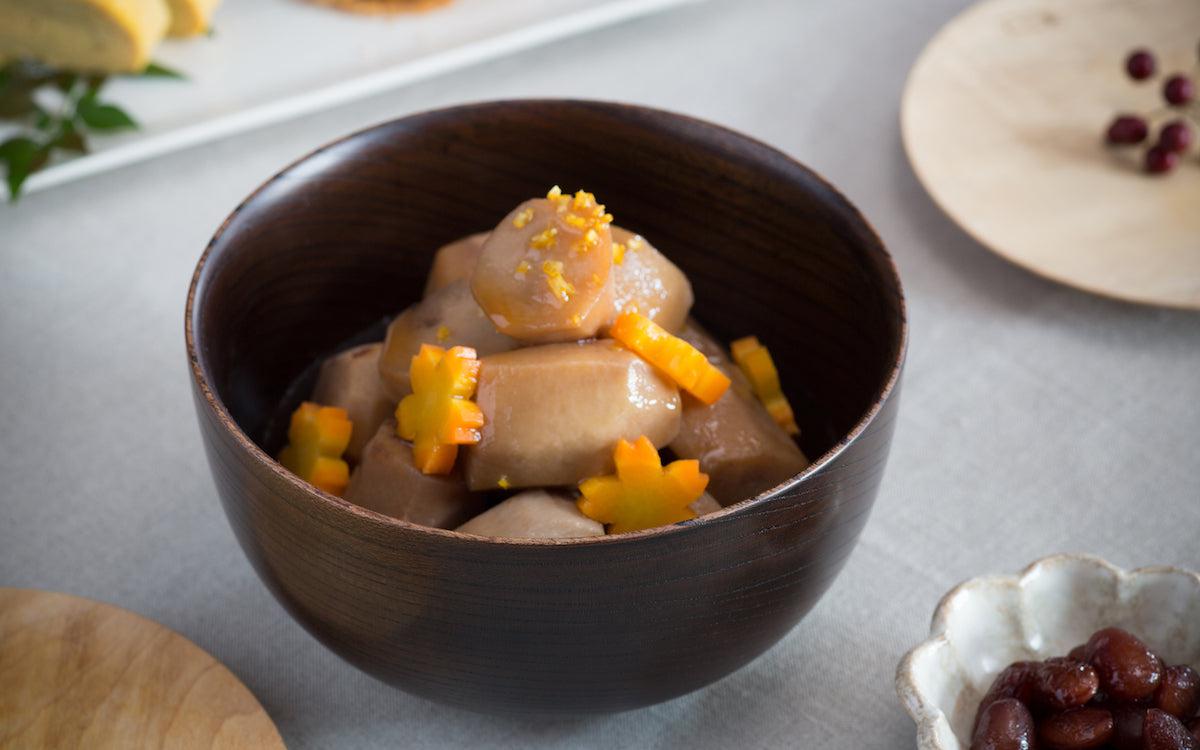 【再入荷】ろくろ挽きの欅の丼椀｜黒拭き漆