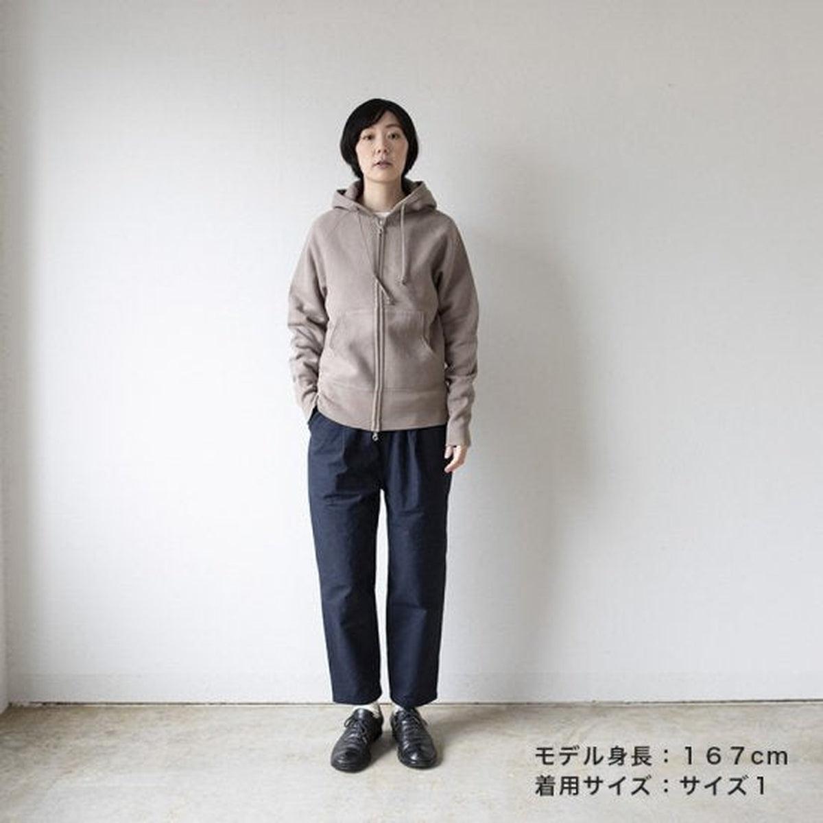 yohaku 裏起毛ラグランジップパーカー ライトグレー｜unisex 3 size