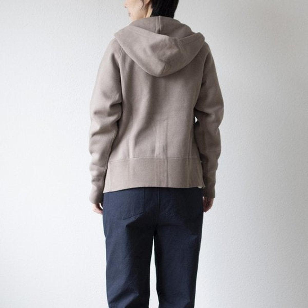 yohaku 裏起毛ラグランジップパーカー ライトグレー｜unisex 3 size