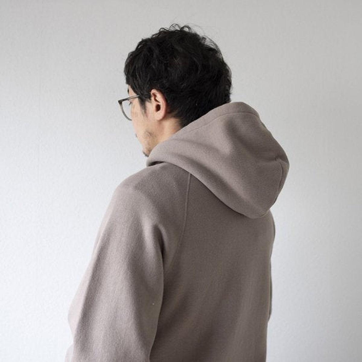 yohaku 裏起毛ラグランジップパーカー ライトグレー｜unisex 3 size